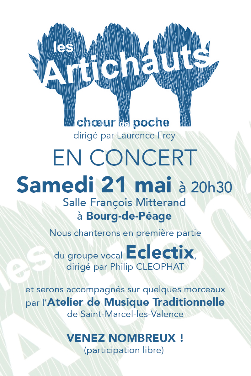 Concert avec Eclectix et le groupe de musique traditionnelle de St Marcel